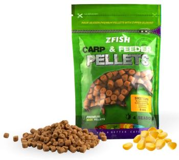 Zfish chytací pelety carp & feeder pellets 8 mm 200 g - sweet corn