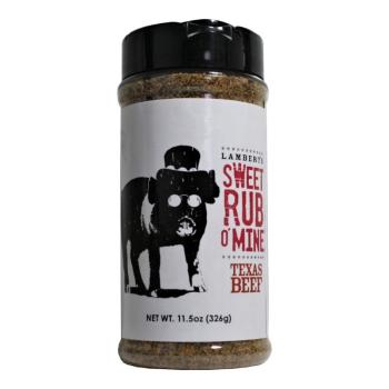 BBQ koření Sweet Rub o´Mine Texas Beef 326g Lambert´s