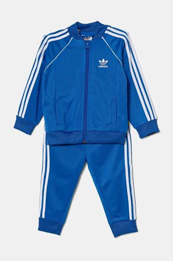 Dětská tepláková souprava adidas Originals SST TRACKSUIT modrá barva, IY4026