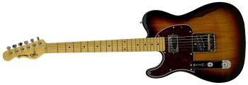 G&L Tribute ASAT Classic Bluesboy Semi-Hollow Lefty 3-Tone Sunburst MP