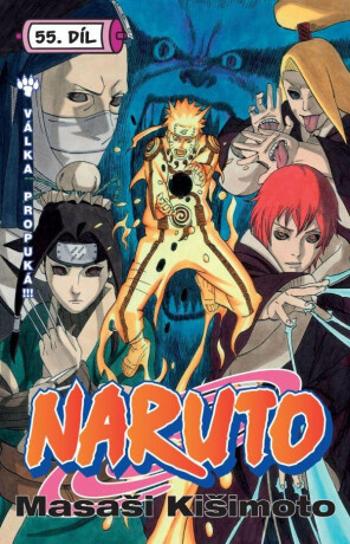 Naruto 55 Válka propuká - Masaši Kišimoto