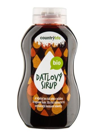 Country Life Sirup datlový BIO 250 ml