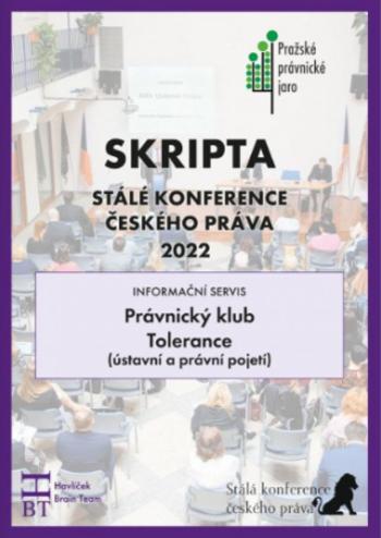 Skripta SKČP Právnický klub Tolerance