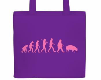 Plátěná nákupní taška Evolution Pig