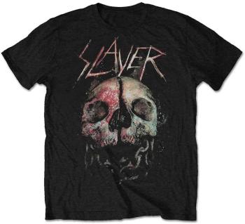 Slayer Tričko Cleaved Skull Unisex Black M