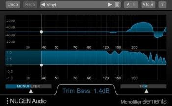 Nugen Audio Monofilter Elements (Digitální produkt)
