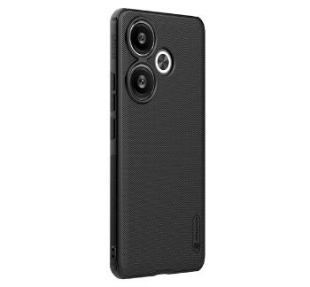 Nillkin Super Frosted Pro Poco F6 hátlap tok, fekete