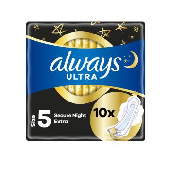 Always 5 Secure Night Extra Protection vložky 10 ks