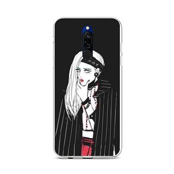 TopQ Xiaomi Redmi 8 silikon Dark Girl 48212 (Sun-48212)