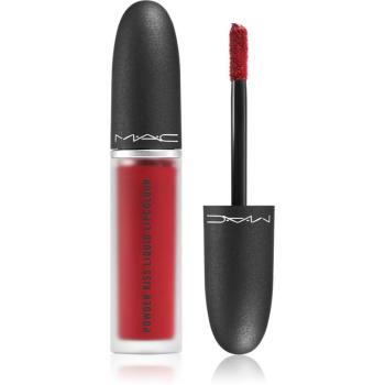 MAC Cosmetics Powder Kiss Liquid Lipcolour matná tekutá rtěnka odstín Haute Pants 5 ml