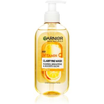 Garnier Rozjasňujicí čisticí gel s vitamínem C Skin Naturals (Clarifying Wash) 200 ml