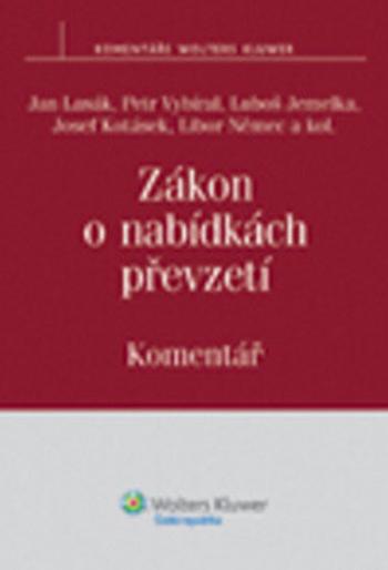 Zákon o nabídkách převzetí - Jan Lasák