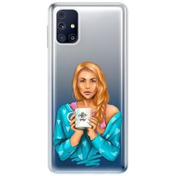 iSaprio Coffe Now - Redhead pro Samsung Galaxy M31s (cofnored-TPU3-M31s)