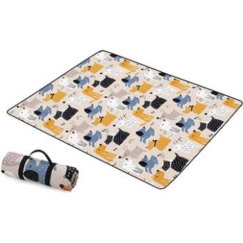 Naturehike stredná pikniková deka M 170 × 200 cm 888 g – vzor psíčkovia (6927595774144)