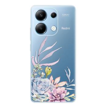 Odolné silikonové pouzdro iSaprio - Succulent 01 - Xiaomi Redmi Note 13