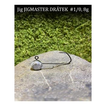 Jigovky Jigové hlavičky Jigmaster Drátek vel.1/0 5ks - 20g