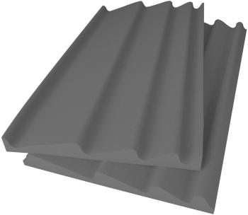 Mega Acoustic WAVE Panel AB 120x60 Light Gray Absorpční penový panel