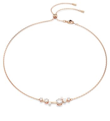 Swarovski Pozlacený náhrdelník s křišťálovými perlami a zirkony Constella 5729504