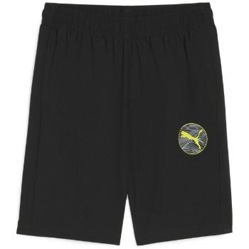 Puma ACTIVE SPORTS WOVEN SHORTS B Dětské sportovní kraťasy, černá, velikost