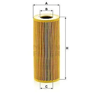 MANN-FILTER HU7029Z pro vozy AUDI, PORSCHE, VW (HU7029Z)