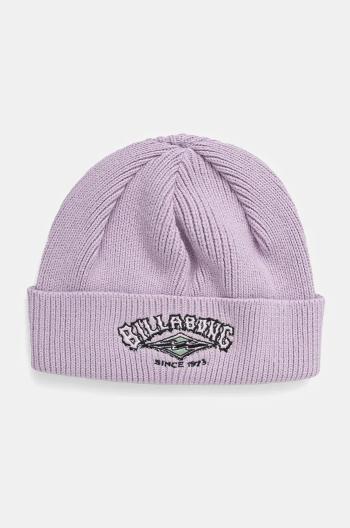 Čepice Billabong 73 High Beanie fialová barva, z tenké pleteniny, ABJHA00271