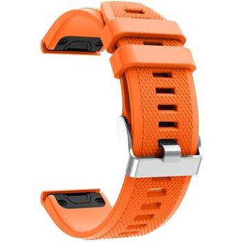 Eternico Essential pro Garmin QuickFit 22mm oranžový (AET-GRQRSLC75O-22)