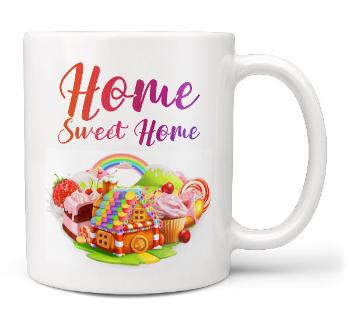 Hrnek Home sweet home – candy (Náplň hrníčku: Žádná)