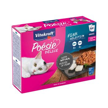 Vitakraft Poésie Délice Sauce rybí 6x85 g