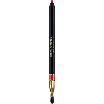 Dolce&Gabbana My Lip Overliner tužka na rty se štětečkem odstín 08 My Devotion Red - Pink Toned Red 1.2 g