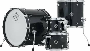 Dixon PODCSTM422-01-PB Cornerstone Maple Shellset Piano Black Gloss Akustická bicí sada