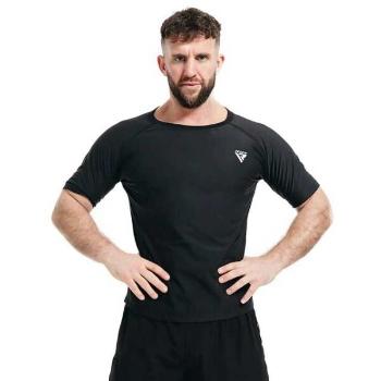 RDX M1 SWEAT T-SHIRT Pánské sportovní triko, černá, velikost