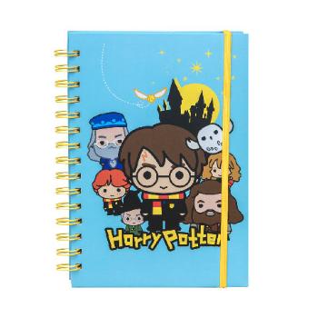 Distrineo Zápisník Harry Potter Kawaii - modrý