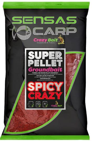 Sensas Krmítková směs Crazy Baits 1kg - Spicy