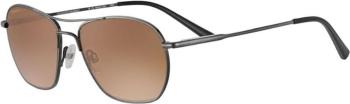 Serengeti Lunger Shiny Dark Gunmetal/Mineral Polarized Drivers Gradient Lifestyle brýle