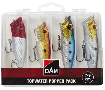 Dam sada woblerů topwater popper pack 7-9 cm