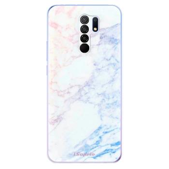 Odolné silikonové pouzdro iSaprio - Raibow Marble 10 - Xiaomi Redmi 9