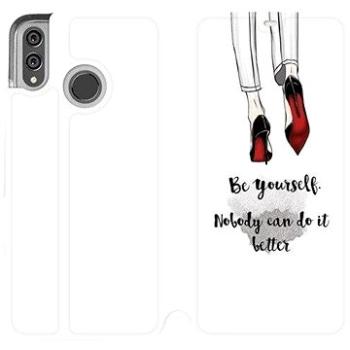 Flipové pouzdro na mobil Honor 8X - M046P Be yourself (5903226482252)