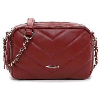 Dámská crossbody kabelka Tamaris Claude - tmavě červená