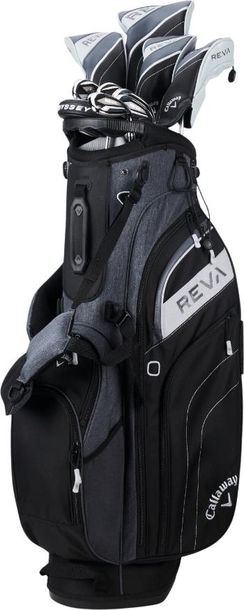 Callaway REVA Ladies Set 2024 Black Pravá ruka Graphite Lady +1 inch Golfový set