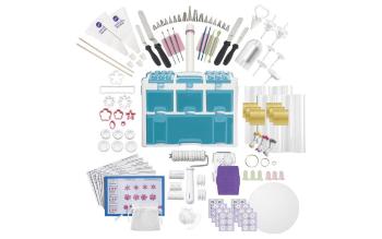 Wilton Ultimate Decorating Set - organizér s 263 kusy cukrářských pomůcek a nástrojů - Wilton