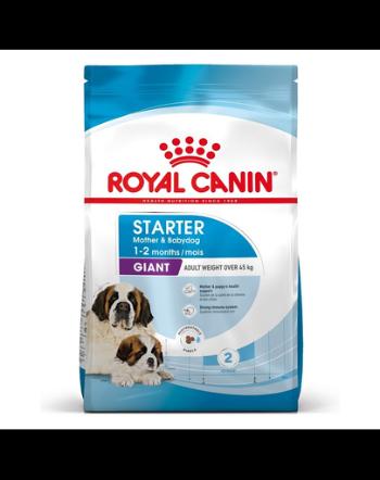 Royal Canin Giant Starter Mother &amp; Babydog gestatie/ lactatie pui hrana uscata caine 15 kg