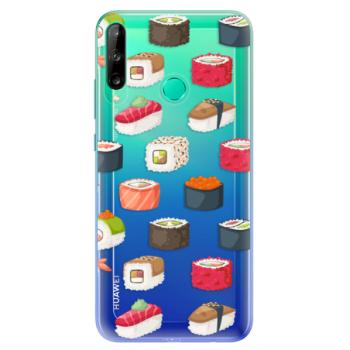 Odolné silikonové pouzdro iSaprio - Sushi Pattern - Huawei P40 Lite E