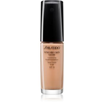 Shiseido Synchro Skin Glow Luminizing Fluid Foundation rozjasňující make-up SPF 20 odstín Rose 4 30 ml