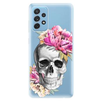 Odolné silikonové pouzdro iSaprio - Pretty Skull - Samsung Galaxy A72