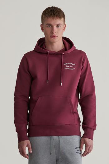 MIKINA GANT SMALL GRAPHIC SWEAT HOODIE WINE RED