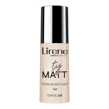 Lirene City Matt matující tekutý make-up 208 Toffee 30 ml