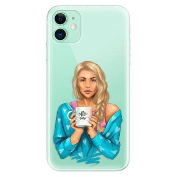 Odolné silikonové pouzdro iSaprio - Coffe Now - Blond - iPhone 11