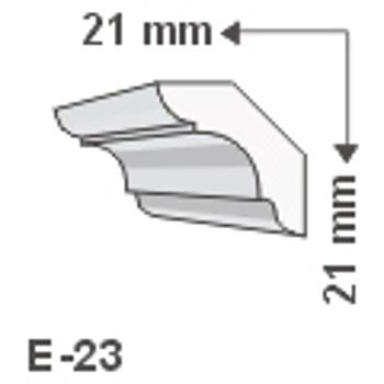 Marbet E-23 , Beltéri díszléc , 2 m/db