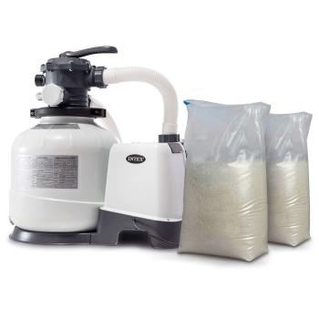 Homokszűrő szivattyú 10500 l/h intex 26648 + 50 kg homok