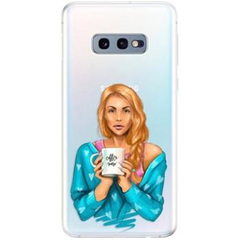 iSaprio Coffe Now - Redhead pro Samsung Galaxy S10e (cofnored-TPU-gS10e)